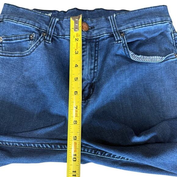 Mugsy Jeans Men's Studio Blues 30x32 Blue Tapered Legs Stretch Western Casual - Picture 12 of 12